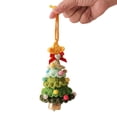 thumbnail image 1 of crativent Crocheted Christmas Tree Color Christmas Tree Soft Installation, Machine And Compact Delicate. Home, Car Crafts C, 1 of 6