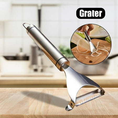 

Stainless Steel Double-blade Peeler Potato Grater Multi-Function Cutter Kitchen Supplies