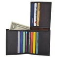 thumbnail image 3 of Genuine Lambskin Soft Leather Bifold Credit Card L Shape Wallet 51, 3 of 10