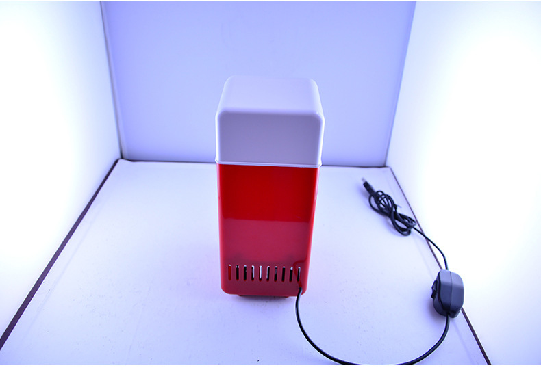 1pc Portable Mini Fridge - Ideal for Office, Bedroom, Car, and Kitchen Use