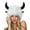 White, variant on Women Girls Cute Cat Ears Beanie Hat Winter Crochet Knit Cap Black