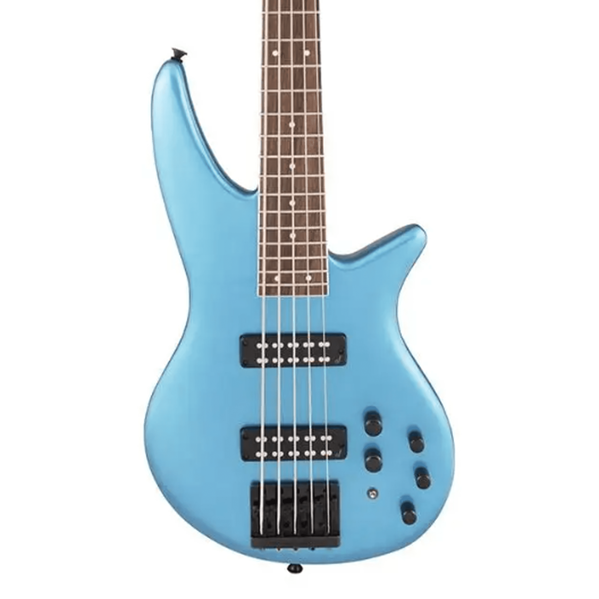 Jackson SBX V X Series Spectra Bass 5-String Bass Guitar, Electric Blue