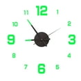 thumbnail image 2 of RXMEKW Digital Wall Clock Luminous Wall Clock Sticker, Diy Luminous Frameless Hanging Watch, Diy Sticker Wall Clock for Kitchen, Bathroom, Home Decoration, Digital Luminous, 2 of 5