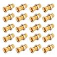 thumbnail image 2 of Banana Jack, Gold Plated 20Set CNC Technology Copper Banana Socket With M6 Hex Nut For Electrical Test For Household, 2 of 8