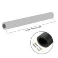 thumbnail image 2 of Uxcell Foam Tube Sponge Protective Sleeve Heat Preservation Black 40mm(1.57 Inch) ID for Pipe Insulation, Pack of 2, 2 of 5
