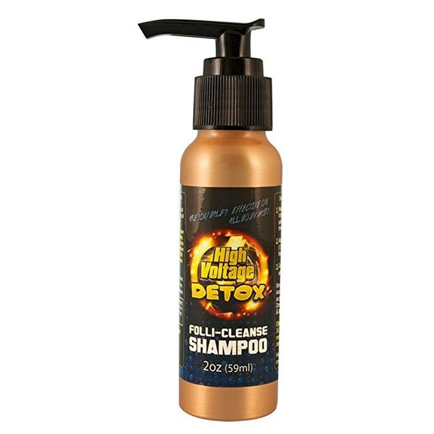 High Voltage Hair Follicle Cleanser Detox Test Shampoo 3 - Walmart.com
