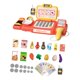 thumbnail image 4 of Tienda de supermercado para niños Juguetes Caja registradora Artículos de comestibles Comida para jugar Simulación Rojo, 4 of 9