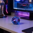 thumbnail image 2 of Gear Ball Fidget - Steampunk Gear Sphere Stress Relief for All Age, 3D Printed Unique Funny Gift for Christmas, White Elephant, Stocking Stuffer, 2 of 8