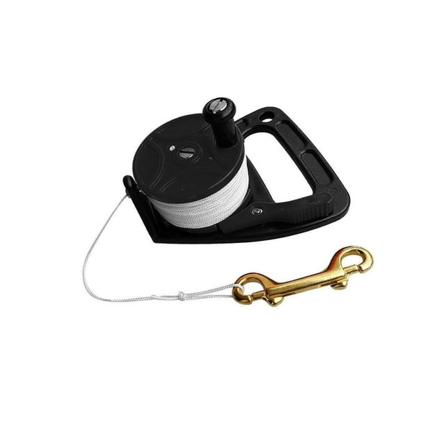 facefd Dive Reel 150ft Line Clip Kayak Anchor for SMB Wreck Scuba