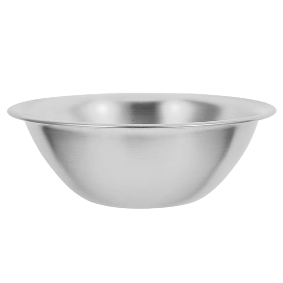 LOLIPPYY Lightweight Stainless Steel V Shaped Multipurpose Salad Bowl for Home and Dining