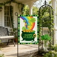 thumbnail image 6 of St. Patrick‘s Day Garden Flag, Reversible Outdoor Yard Decoration for Porch, Patio, and Fence, Irish Themed Festival Welcome Sign(Green,E), 6 of 6