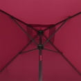 thumbnail image 5 of Ultrashades 6.5 ft Square Outdoor Patio Market Umbrella with Push Button Tilt and Crank Handle, Burgundy, 5 of 7