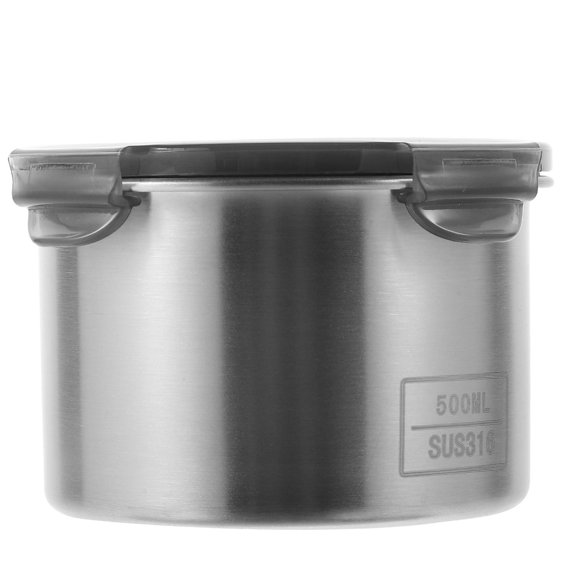 Pretyzoom Multi-Use Stainless Steel Airtight Canister for Coffee Flour Sugar Storage