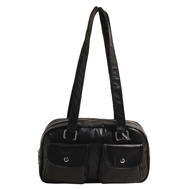 Bolso Hombro para Mujer Bolsos PU Axilas Con Múltiples Bolsillos Viajes Al Aire Libre