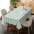 thumbnail image 6 of Rectangular Tablecloth 60x84 Inch – Waterproof Polyester Printed Table Cover, Wrinkle Resistant, Washable for Kitchen & Dining, Colorful Geometry Pattern, 6 of 6