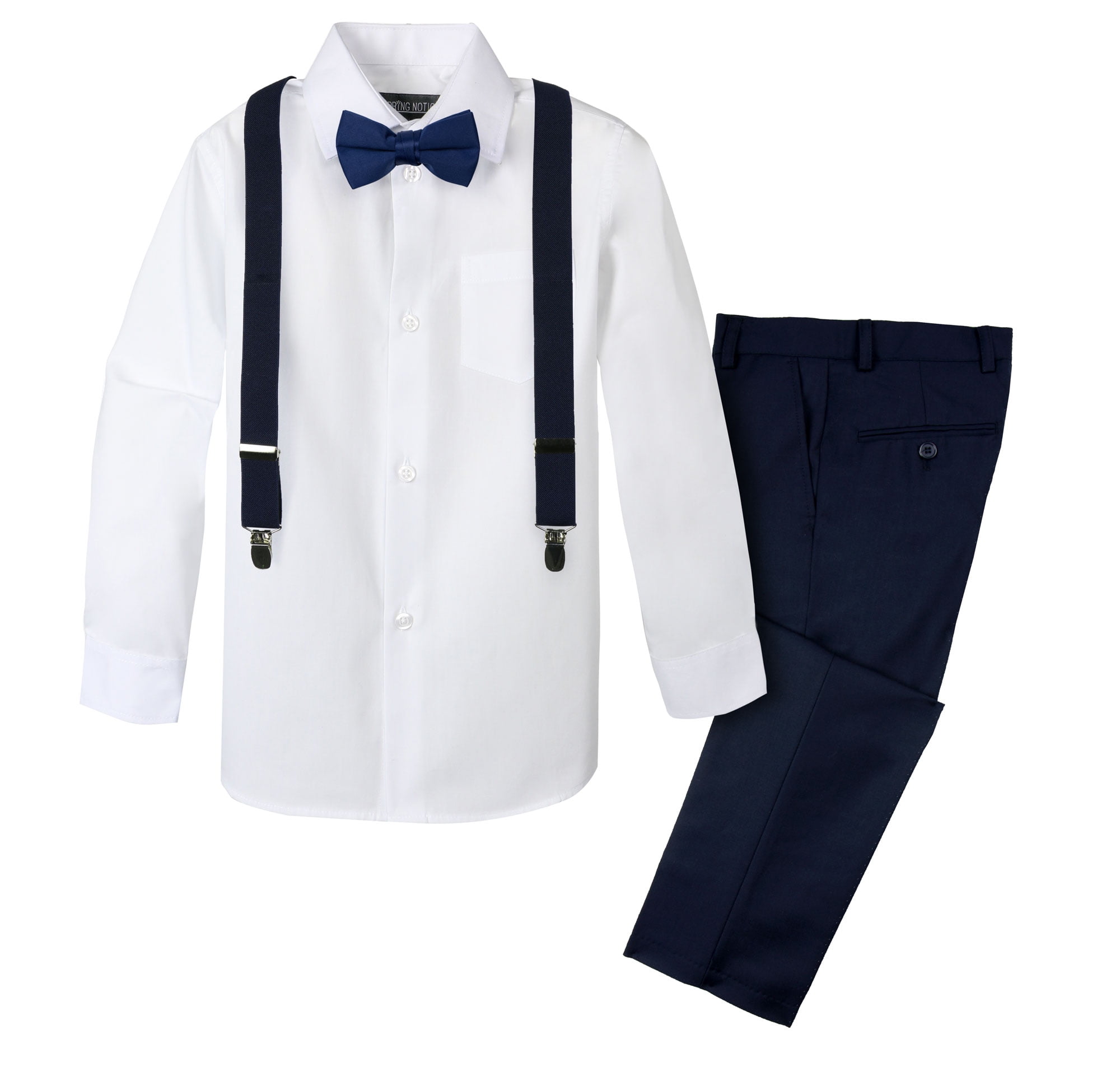 Spring Notion Boys' 4Piece Suspender Outfit
