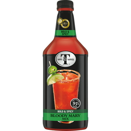 Mr & Mrs T Bold & Spicy Bloody Mary Mix, 1.75 L Bottle, 1 Count (Pack of