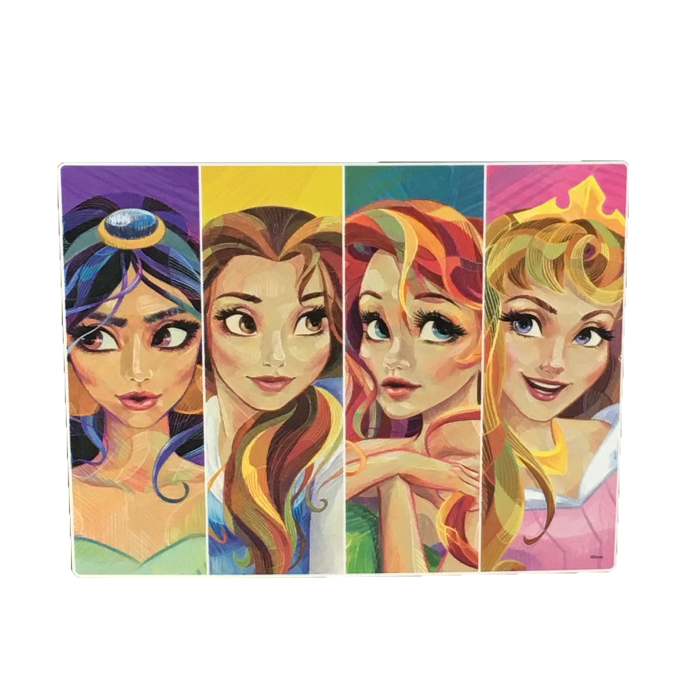 Disney POP ART Princess Panoramic 700 pc Jigsaw Puzzle Snow Ariel Cinderella 