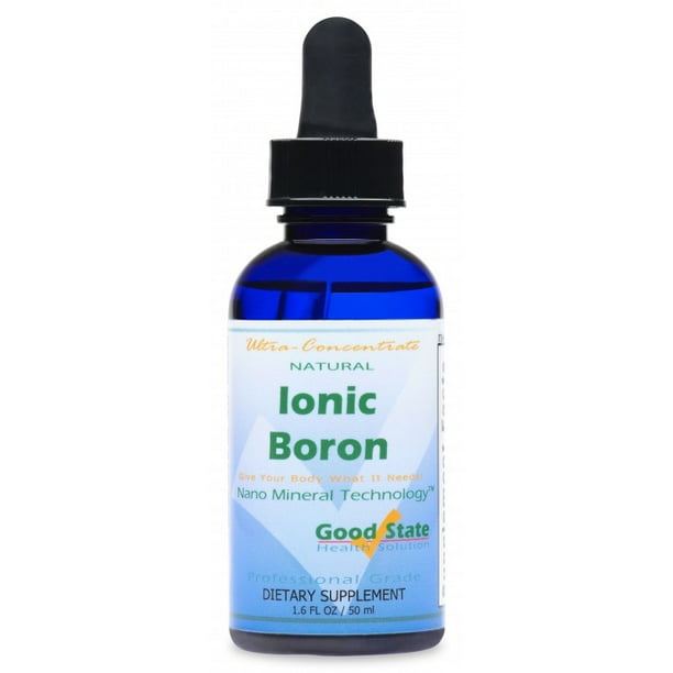 Good State Liquid Ionic Minerals Boron Ultra Concentrate (10 drops