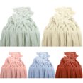 thumbnail image 5 of YAOMOBB Tablecloth Decor Tear Resistant Table Runner Machine Washable Non fade Bohemian Style Semi Sheer Cheesecloth Crumpled Table Decoration, 5 of 5