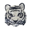 thumbnail image 4 of s de Tigre de Dibujos Remiendo de Costura de Lentejuelas Reversible Apliques Decorativos para Chaqueta Bolso DIY Soledad Parche de color de cambio de apliques, 4 of 7
