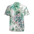 thumbnail image 3 of High Quality Hawaiian Shirts for Men Short Sleeve Aloha Beach Shirt Floral Summer Casual Button Down Shirts Blouses 7BTNZ4, 3 of 7
