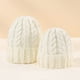 thumbnail image 4 of Txlixc Beanies Match, Sombrero de ganchillo de punto sólido de invierno, adecuado para la familia, el bebé, la madre, el padre Txlixc  moda, 4 of 9