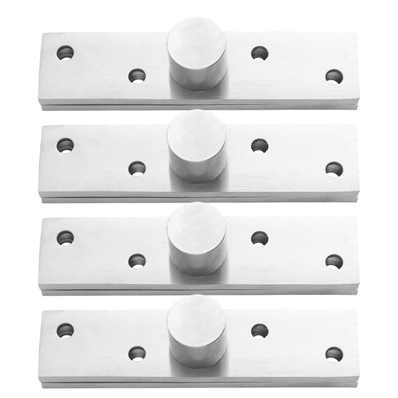 Raindrops 4pcs Self Closing Door Hinges for Furniture with Hidden Installation Stainless Steel Design