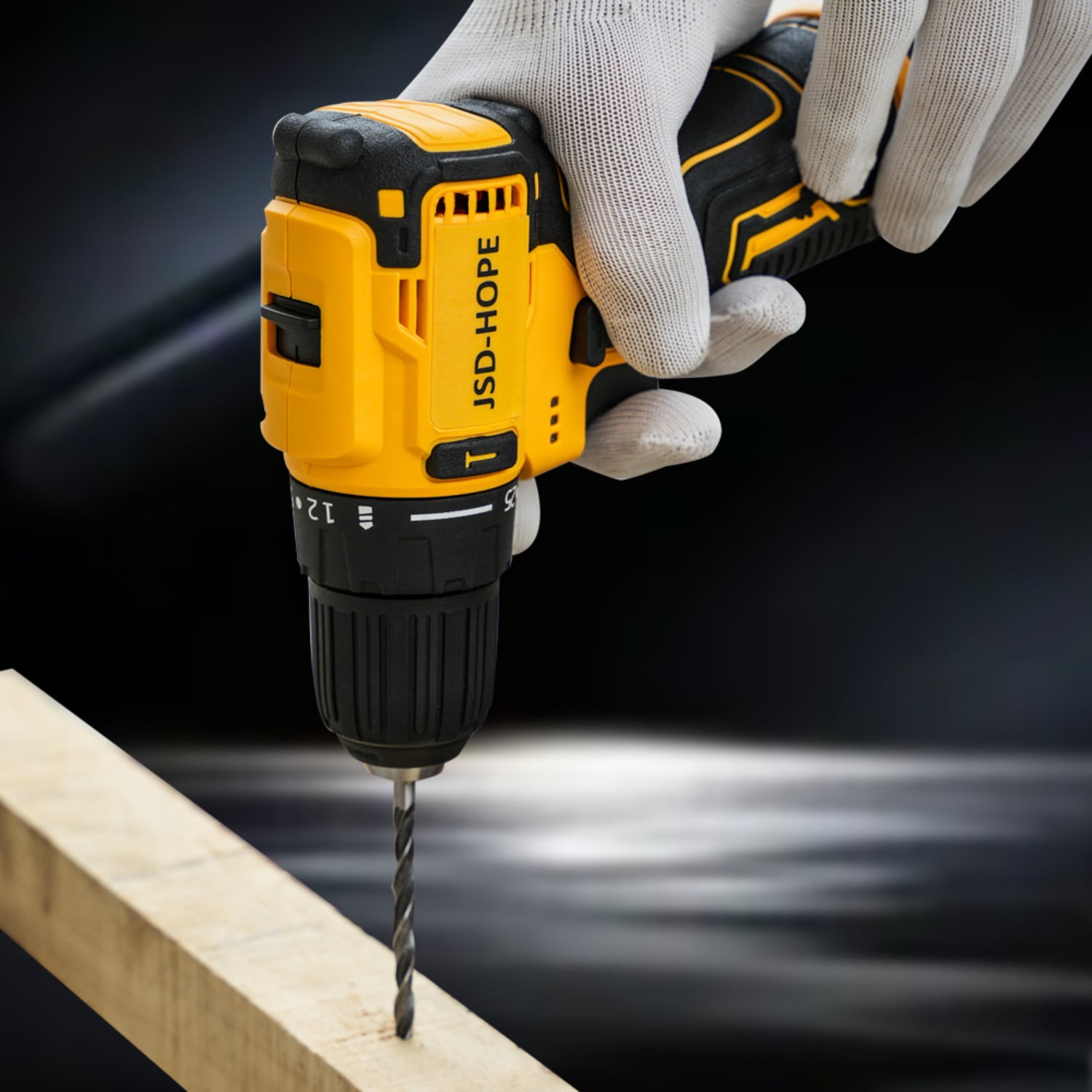 Brushless Cordless Impact Drill/Driver, High Torque Lithium-ion Electric Screwdriver