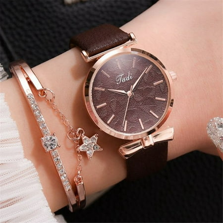 Jadi Fashion Casual Accessories Luxury Small Exquisite Bracelet Watch Set watches for women