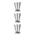 thumbnail image 3 of Naiovety Stainless Steel Accurate Measuring Jigger Wine Fast Stoup Surface Leakproof Tumblerful Drink Pub Cups Bar Smooth Shakers Type1 NO1, 3 of 6
