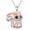 01-Squirrel Necklace, variant on Chicken Necklace 925 Sterling Silver Cute Animals Pendant Chicken Necklace Jewelry for Women Chicken Lovers