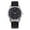 Black, variant on Fsqjgq Watches for Men Leather Strap Black Dial Quartz Wrist Watch Easy Reader Casual Watches