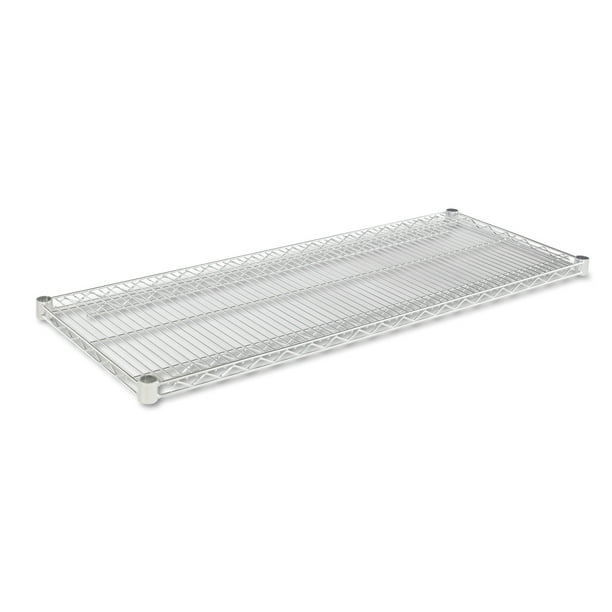 Alera Industrial Wire Shelving Extra Wire Shelves, 48w x 18d, Silver, 2