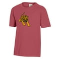 thumbnail image 2 of Youth  Crimson Tuskegee Golden Tigers Logo Comfort Wash T-Shirt, 2 of 3