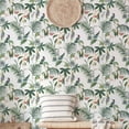 thumbnail image 2 of Adilah White Tropical Floral Wallpaper, 2 of 3