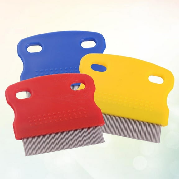 PBPBOX 2Set Dog Grooming Comb for Small Dogs Plastic Assorted Color Premium Design