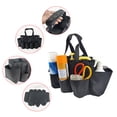 thumbnail image 5 of OIUR Storage Bag Cleaning Tool Handbag Large Capacity Multiple Compartments Waterproof Electrician Tool Kit Bag Organizer, 5 of 7