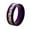 Purple, variant on Men's Stainless Steel 8MM High Polished Animal Dragon Wedding Band Ring Purple Size 12