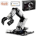 thumbnail image 1 of Robotic Arm Building Blocks Set, Engineering Kits for Kids Age 8-12, Technic Coding Robot Toys for Kids Adults, 1029 Blocks STEM Education Projects Set, APP & Remote Control, Rechargeable Toy., 1 of 8