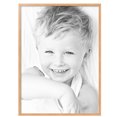 thumbnail image 2 of ArtToFrames 27" x 37" Red Oak Wood Picture Frame, 27x37 inch Brown Wood Poster Frame (WOM-4878),  Pack, 2 of 7