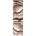 thumbnail image 2 of Safavieh Hollywood Dalton Abstract Runner Rug, Beige/Brown, 2'3" x 20', 2 of 11