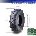 thumbnail image 4 of SUPERGUIER 6.00-12 Agricultural Farm Tractor Tire R-1 Pattern 6 Ply - 16001, 4 of 8