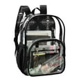 thumbnail image 2 of Clear Backpack 12L Large Capacity Transparent Waterproof Sacred Cross Decorations, 2 of 8