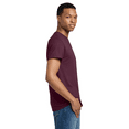 thumbnail image 3 of Gildan Ultra Cotton Short Sleeve T-Shirt for Men, Rib Collar Casual Maroon Tee, 9 Pack, Size S, 3 of 5
