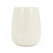 Zentique Ceramic Vase with Distressed Glazed Finish