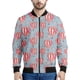 thumbnail image 3 of Chaqueta con cremallera y diseño de globo aerostático de dibujos animados para hombre, abrigo con estampado 3D, chaquetas informales con cremallera para la calle, sudadera bomber de manga larga para n, 3 of 5