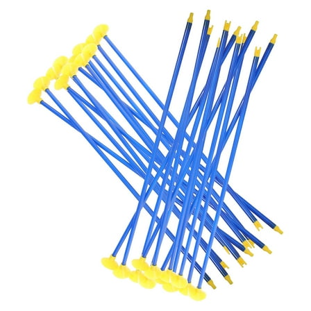 GAXIRE 24pcs PVC Short Arrows Toy Accessories for Kids Outdoor Play Set