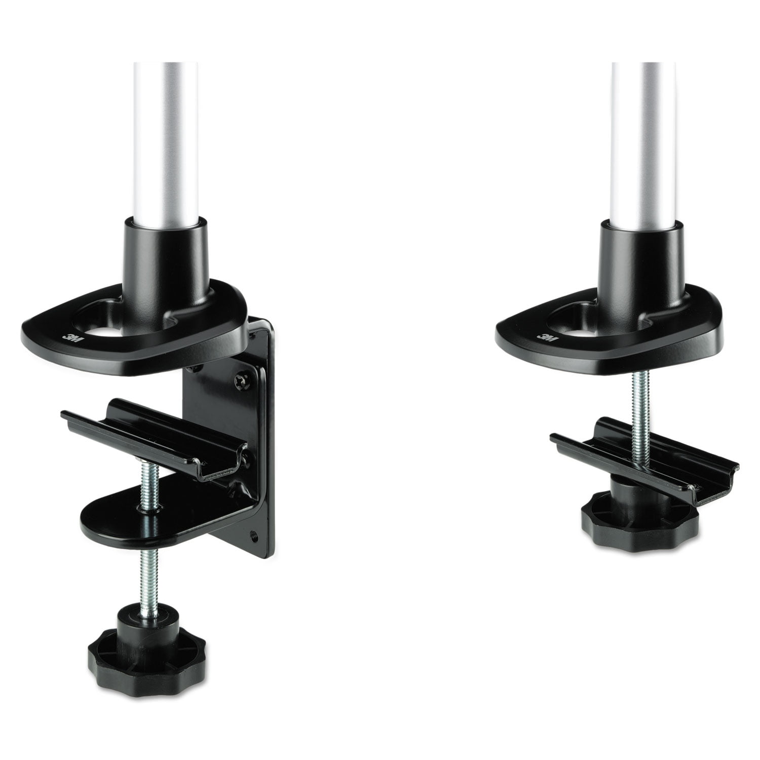 3M Dual-Swivel Single Display Adjustable Monitor Arm Black MA140MB