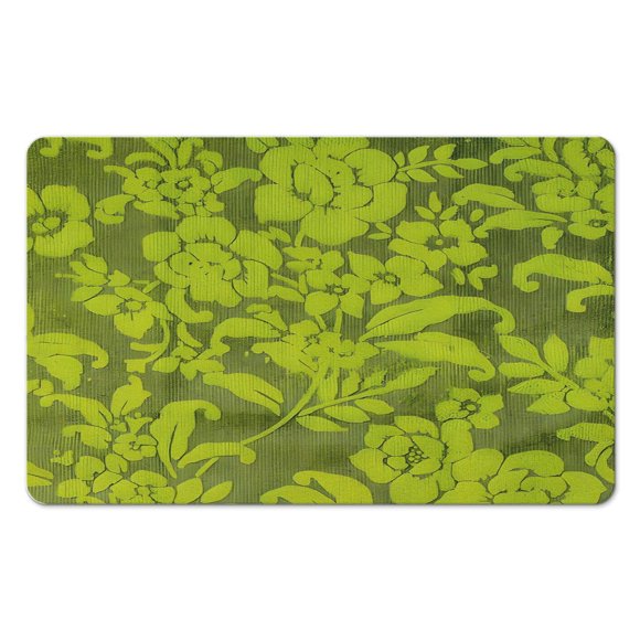 Ajoutez une Touche de Nature avec Notre Tapis de Bain Feuille Verte – Antidérapant, Super Absorbant, Parfait 20x32 Pouces pour les Salles de Bain